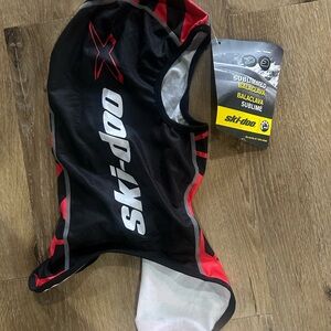 Ski-Doo Black and Red Face Mask